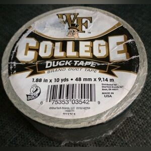 Wake Forest University Demon Deacon Duck Brand Duct Tape